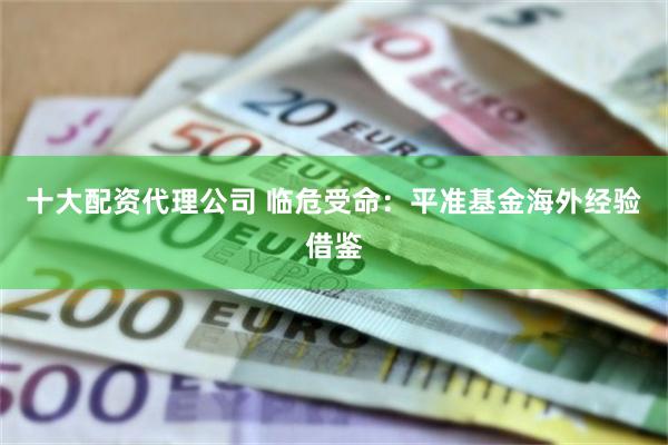 十大配资代理公司 临危受命：平准基金海外经验借鉴